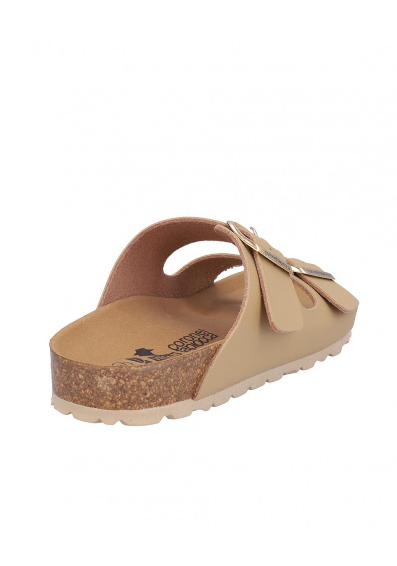 SANDALIA SEÑORA DOS HEBILLAS, PLANTA BIO ACOLCHADA