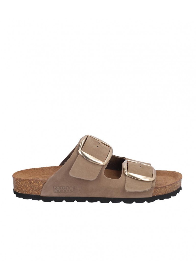 SANDALIA SEÑORA DOS HEBILLAS, PLANTA BIO ACOLCHADA