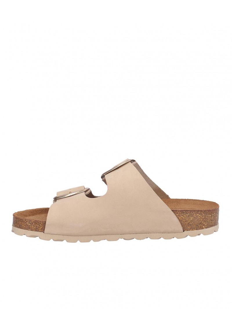 SANDALIA SEÑORA DOS HEBILLAS, PLANTA BIO ACOLCHADA