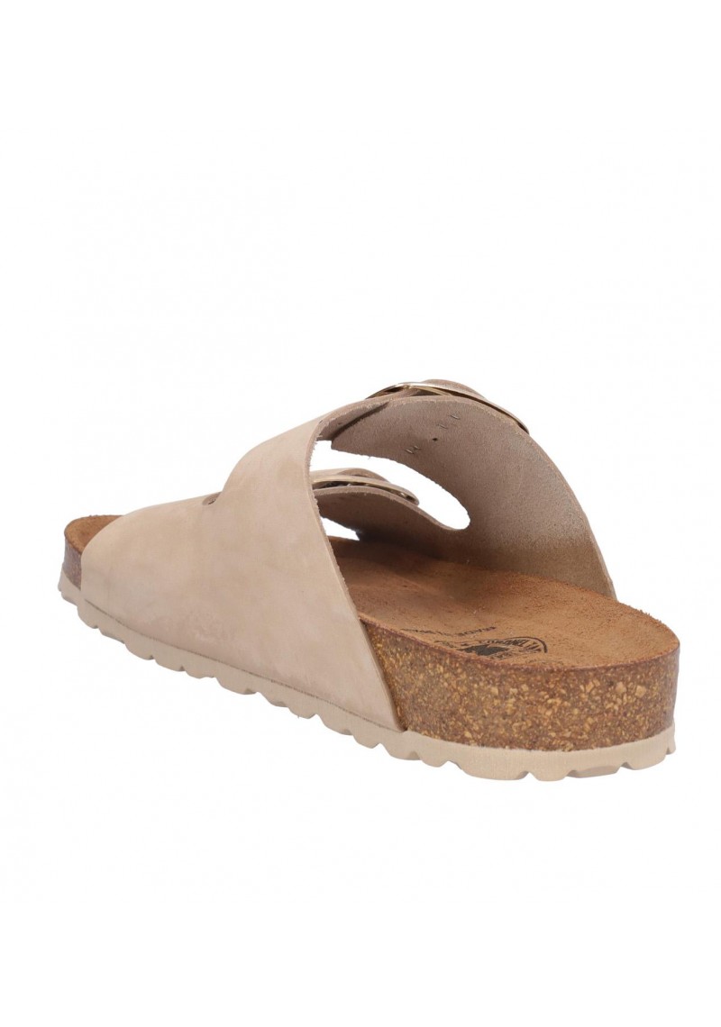 SANDALIA SEÑORA DOS HEBILLAS, PLANTA BIO ACOLCHADA