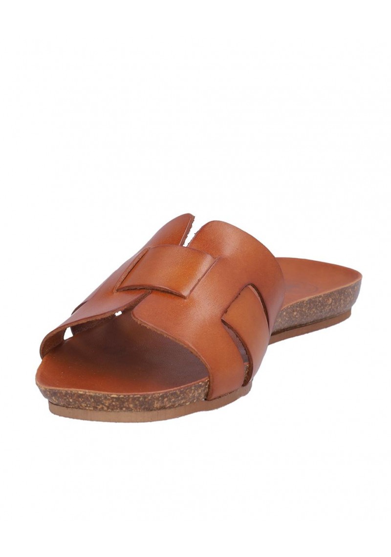 SANDALIA BAJA SEÑORA, PLANTA BIO DE PIEL