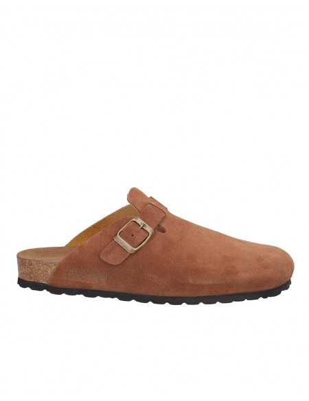 ZUECO CABALLERO CON HEBILLA, PLANTA BIO ACOLCHADA