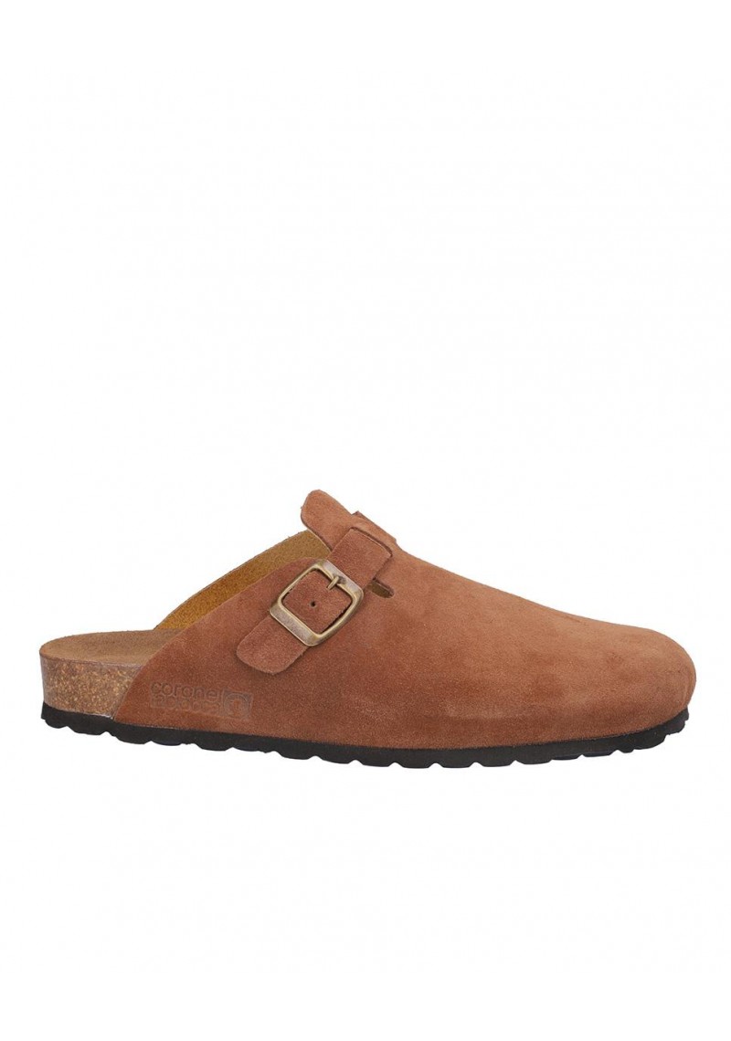 ZUECO CABALLERO CON HEBILLA, PLANTA BIO ACOLCHADA