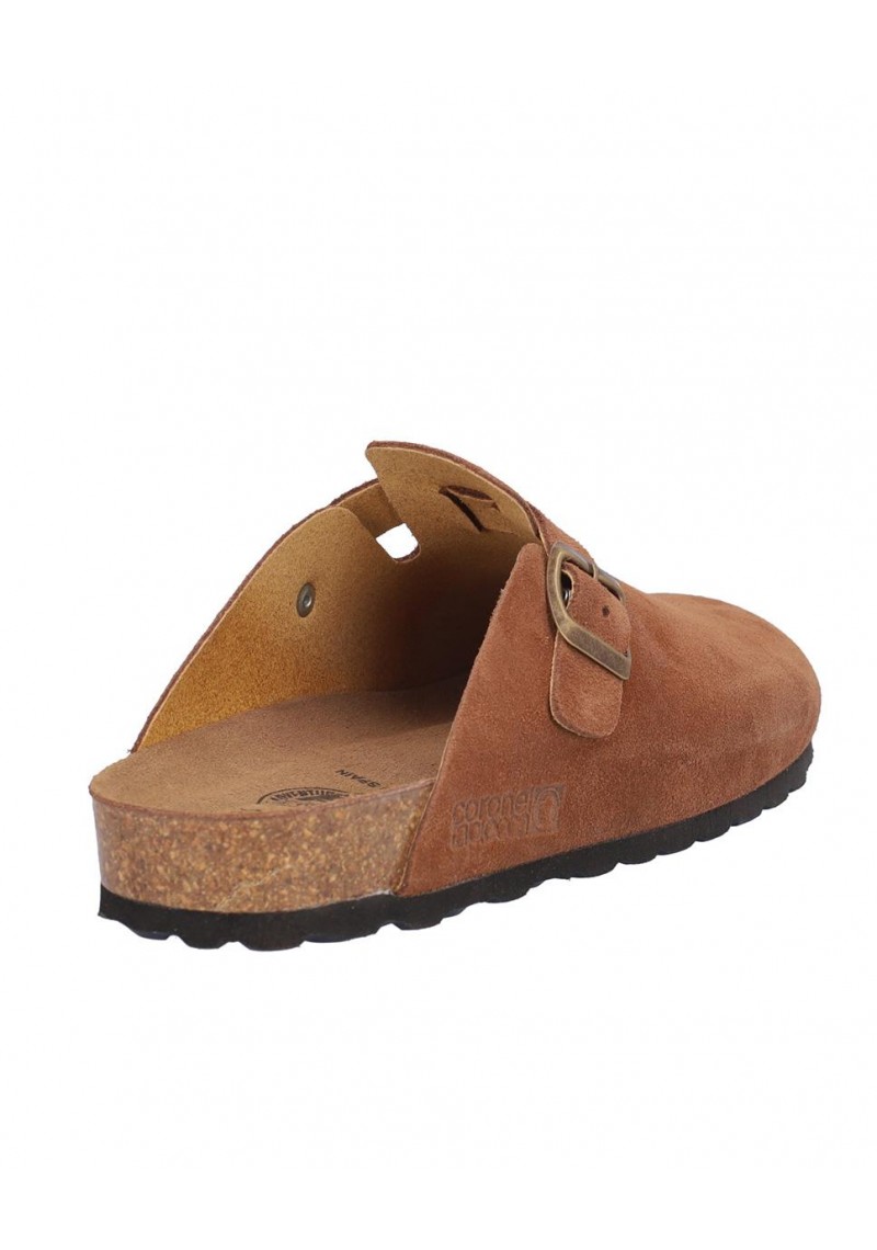 ZUECO CABALLERO CON HEBILLA, PLANTA BIO ACOLCHADA