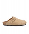 ZUECO CABALLERO CON HEBILLA LATERAL, PLANTA BIO ACOLCHADA