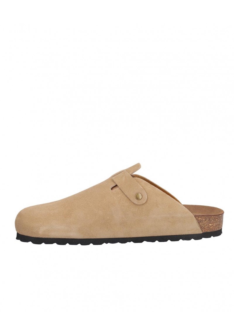 ZUECO CABALLERO CON HEBILLA LATERAL, PLANTA BIO ACOLCHADA