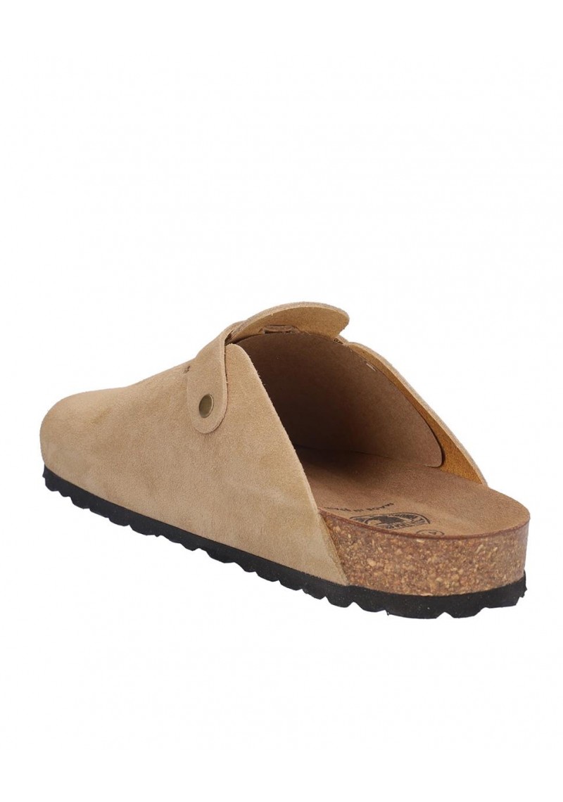 ZUECO CABALLERO CON HEBILLA LATERAL, PLANTA BIO ACOLCHADA